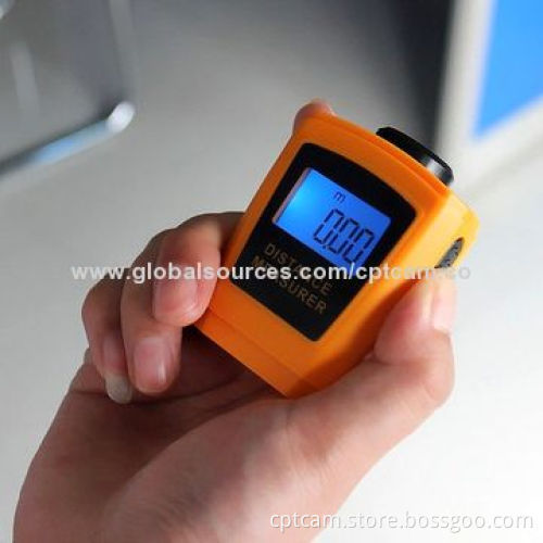 CP-3005 Mini Portable Ultrasonic Distance Measures with Laser Pointer, 0.5 to 18m Range